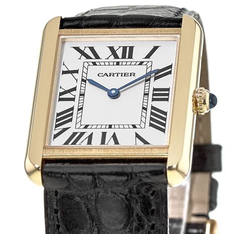 cartier tank watch logo